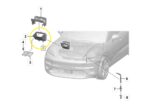 Duto Caixa Ar Forçado Porsche Macan 4S Eletric 2025 2026 Oem - Imagem 2