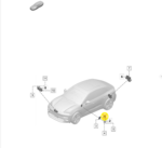Modulo Atuador Som Motor Porsche Macan 4S Ev 2025 2026 Oem - Imagem 2