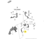 Tubo Mangueira Bomba Agua Porsche Macan 4S Ev 2025 2026 Oem - Imagem 2